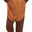 Trs Chic Mailanda Unisex Fleece Animal Adult Onesie Costume Pajamas Zip Up Plush Sleepwear Loungewear (XX-Large, Capybara)