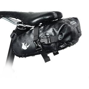 Waterproof Bicycle Saddle Bag Bike Bag Under seat Bag Rainproof Mountain Road Bike Seat Bag Bicycle Bag Professional Cycling Accessories (Black 1.5L)