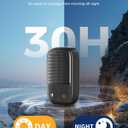 SUPERONE (Updated Version) Wearable Bluetooth Speaker with Voice Assistant & Mic, IPX7 Waterproof Clip-on Portable Speaker, TWS Pairing, Up to 30H of Play, for Outdoor Golf Work Pool