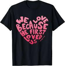 MYHALF Valentine Sweater for Women Love Heart Sweatshirts Dating Outfits Valentines Day Pullover Tops Lightweight Couple Gift H-black, XL