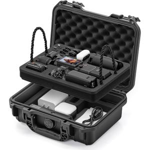 STARTRC PHOTO OSMO Pocket 4/3 Hard Case, Double-layer Waterproof Hard Case for DJI Pocket 3/4 Creator Combo Accessories, Multifunctional Large Capacity Storage Bag
