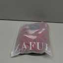 ZAFUL Women's Halter Bandeau Bikini Beaded Tie Back String Bikini Set Push Up Two Piece Swimsuit Bathing Suits (Medium, Red16)