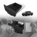 Muslogy Storage Drawer Tray Compatible with 2005-2021 Nissan Frontier Accessories Center Console Organizer Anti-Slip Cubby Silicone Insert Extra Storage Box (Fits Trims with Console Hole Only)