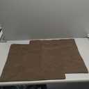 FUTEI Dark Coffee Chenille Throw Pillow Covers 20x20 Inch Set of 2,Edges Double-Stitched Cushion Cases,Modern Home Decor for Couch Living Room