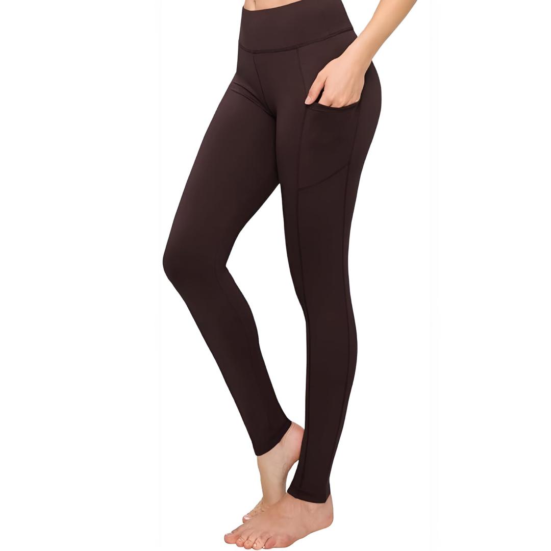 SATINA High Waisted Leggings for Women - Comfortable and Stretchy in Versatile Sizes and Colors, Plus Size