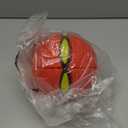 UFO Magic Ball,Portable Glowing Flying Toys Creative Fly Saucer Stomp Magic Balls,Decompression Flying Flat Throw Disc Balls Toy for Childrens Outdoor Sports Kids Gift (Red)