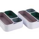 Core Home Tinplate Office Storage