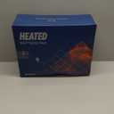 Bedsure Heated Mattress Pad King - Bed Warmer with Memory & Preheat Functions, 12-Hour Auto Off & 10 Heat Settings, Dual Controllers, Fast Heating, Brushed Electric Mattress Pad King, 78"x80"