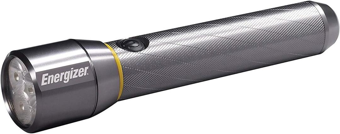 Energizer Vision HD Extra Performance LED Flashlight with Digital Focus, Durable and Bright Flashlight for Hurricane Supplies and Camping Gear, Flash Light with AA Batteries Included