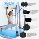 Wrist Weights Set of 2 (1Lbs Each), Adjustable Wrist and Ankle Weights for Women and Men, Wearable Arm & Leg Weights Set for Walking, Yoga, Swimming, Cardio, Aerobics, Gym