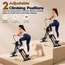2-in-1 Stair Stepper & Ab Machine – Home Gym Exercise Equipment