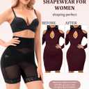 Shapewear Tummy Control Underwear for Women High Waisted Body Shaper Butt Lifting Panties Girdle Under Dress Shorts, XL