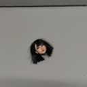 1/6 Scale Female Head Sculpt Asian Young Girl Big Movable Eyes Double Ponytail Black Long Hair Head for 12inch Phicen, TBLeague Action Figure Body Collection