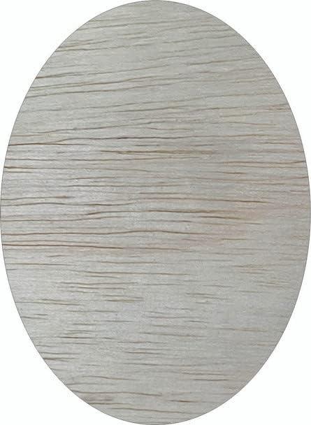 Oval Wood Unfinished 16" Shape, Paintable Wall VBS Craft
