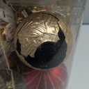 Alupssuc 103pcs Christmas Balls Ornaments Set, Gnome Christmas Tree Decorations with Hanging Strings, Shatterproof Plastic Baubles for Xmas Tree Holiday Wedding Party Decorations, Red, Bronze and Gold