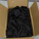 Fixwal 3 Pack Black Table Cloth for 6FT Rectangle Tables, Rectangular Tablecloths Stretch Spandex Fitted Table Covers 6FT for Parties, Trade Shows, Banquet, Weddings, Buffet, Graduation Decorations