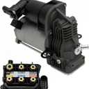 TRQ Air Ride Compressor Pump Valve Block Suspension Kit for Benz ML-Class GL 166