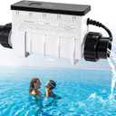 IC15 Pool Salt Cell Chlorine Generator Replacement Part Fit for Pentair Intellichlor IC 15 Ichlor Inground Saltwater Chlorinator 15K Gallon Water Automation System Replaces EC-520888 520888