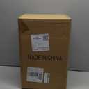 Lighted Christmas Decoration Outdoor Dog Statue, Dog Sculpture Figurine with Pink Christmas Outfit & Lights for Garden, Patio and Yard, Indoor Holiday Dcor Gift for mom and dad