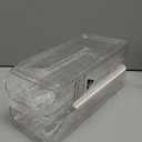 Egg Holder for Fridge, Automatic Rolling Egg Container for Refrigerator, Stackable Fridge Organizers and Storage with Lid, Clear Plastic Egg Dispenser & Tray (2 Tier)