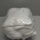 Baby Lounger Cover for Newborn 0-24 Months Soft Baby Nest Cover Organic Breathable Nest Lounger Pillow for Infants (White and Blue)