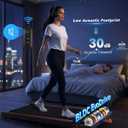 Walking Pad with Incline 9% & Decline -4% 5 Level, Under Desk Treadmill for Home, Quiet BLDC EvoDrive, Full Metrics Large Display, NeoFloat Quad Cushioning, Portable Compact for Small Spaces