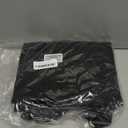 UERRUAM Corduroy Tote Bag for Women Work Crossbody Purse for Everyday,College, Travel,Lightweight Handbag Adjustable Strap (Small, Black)