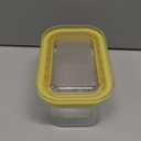 UNIVIVO Plastic Butter Cutter Slicer, Large Airtight Butter Dish Container with Lid for Fridge, Easy to Cut & Store