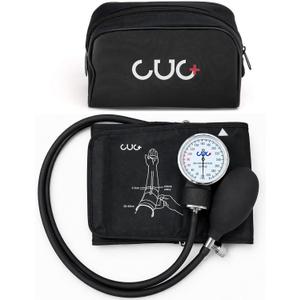Professional Aneroid Sphygmomanometer, Blood Pressure Cuff Manual, Precision Copper & Brass Movement, Medical-Grade PVC Tubing, Medical Ultrasound Equipment, Ideal for Doctors, Nurses, and Students