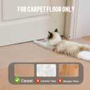 Uross Pet Protector Mat for Doorways - 6.56FT, Anti-Scratch Plastic, Protects Carpet from Cat Scratches