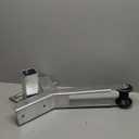 Adjustable Boat Trailer Winch Stand with Trailer Rollers, Fit 3" W X 4" H Boat Trailer Tongue Stands, Include Mounting U-Bolts
