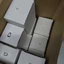 Kajaia 12 Pieces Christmas Winter Houses Village with 12 Pieces Trees Lamp LED Lights Christmas Winter Village Town Buildings Accessories for Thanksgiving Halloween Village Figurine Desktop Decor (Classic Color)