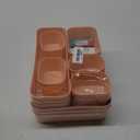 Spacesaver 20-Piece Plastic Drawer Organizer Set  Office, Makeup, Vanity, Bathroom & Desk Drawer Storage Trays  Stackable, Durable PP Bins in Multiple Sizes for Home & Office Organization (Pink)