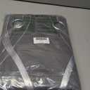 NICETOWN Grey Blackout Floral Pattern Curtains for Living Room 84 inch Long 2 Panels Set, Noise Reducing Thermal Insulated Wave Line Foil Print Bedroom Drapes for Patio Sliding Glass Door (Grey, 52 x 84, Pack of 2)