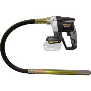 IRONFACE 20V Cordless Concrete Vibrating Tool, with 3.8ft Shaft Rod, Brushless Motor, Compatible with Makita 18V 20V Batteries (Tool Only) (for MKT)
