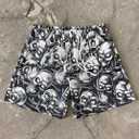 MECH-ENG Men's Graphic Print Mesh Athletic Shorts Basketball Streetwear Lightweight Drawstring Shorts with Pockets (S)