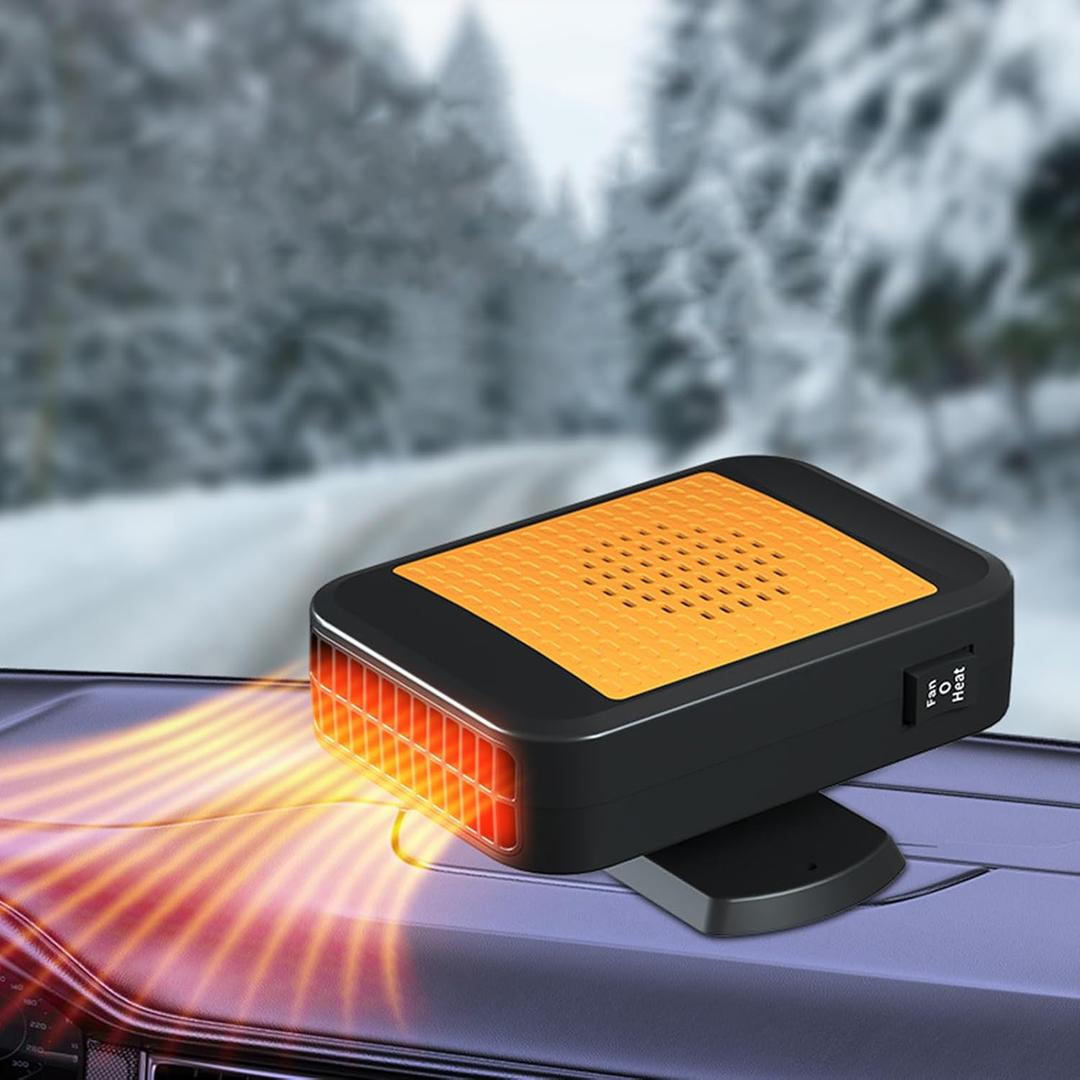 12V 200W Car Heater Torcarvh Portable Car Heater Windshield Defogger Defroster Electric Car Heater Air Cooler Fan Car Warm Air Blower Car Seat Heating Fans Defogging Accessroies(12V, Yellow) 12V 200W Car Heater Torcarvh Portable Car Heater Windshield Defogger Defroster Electric Car Heater Air Cooler Fan Car Warm Air Blower Car Seat Heating Fans Defogging Accessroies(12V, Yellow)