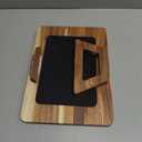 Acacia Wood Couch Arm Tray,Folding Sofa Armrest Tray,Couch Arm Table Clip-On Couch Desk for Drinks, Snacks,Phone,Remote Control