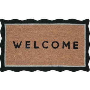 Folkulture Welcome Mats Outdoor | (16 X 28) Eco Friendly Doormats for Front Door Outdoor | Welcome Matt or Doormat for Home Entrance | Durable & Anti Slip Coir Door Mats or Rug