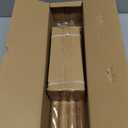 Boho Wood Curtain Rods for Windows 48 to 84 inch,1" Adjustable Heavy Duty Window Curtain Rod with Imitation Wood Grain Finials,Rustic Decorative Drapery Rods Set,Size:36-88'', Natural Wood