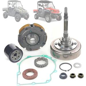 Chikia Hisun 500 700 Wet Clutch Kit Assembly Replacement for Hisun UTV ATV Massimo MSU 500 700 Axis 500 700 Outfitter 500 700 Bennche bighorn Challenger (not for 550/750)