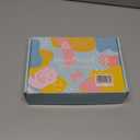 Blonde Wig with Bangs Short Blonde Bob Wigs for Women 14 Inch Platinum Blonde Curly Wig Wavy Synthetic Wigs Shoulder Length Natural Cosplay Wigs for Girl Daily Halloween Party Costume Wig