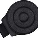 Car 360 Rotating Seat Cushion, Soft Comfortable Sponge Swivel Seat Cushion, Breathable Anti-slip Car Chair Pad, Universal for Most Vehicles (Black)