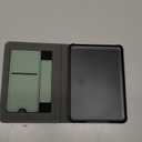 CoBak Case with Stand for Kindle Paperwhite 12th Gen 2024 Released (7") & Kindle Colorsoft Signature Edition - Durable PU Leather Cover with Auto Sleep Wake, Card Slot, Hand Strap Feature, Sage Green