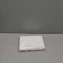 Amazon Basics Body Pillow Pillowcase with Zipper, 100% Cotton Hypoallergenic, Pillow Protector, White (55 x 21 Inches), Pillows Not Included