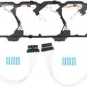 NewYall Diesel Engine Valve Cover Gasket with Injector Harness for Dodge Ram Diesel 5.9L 6.7L 2006-2018