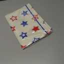 RABUSOFA Stars Patriotic Fourth of July Table Runner,Seasonal Memorial Day Kitchen Dining Table 4th of July Decorations for Home Party Decor 13x72 Inch
