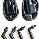 Ignition Coils+NGK Spark Plug Caps Fits For Honda CB350F CB400F CB500CB550