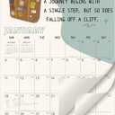 2026 Wall Calendar - 2026 Calendar 12 Month, Jan. 2026 - Dec.2026, 11.4" x 14.6", Hanging Wall Calendar 2026 with Monthly Demotivational Quotes, Large Blocks, Perfect Desk/Office Decor Gift