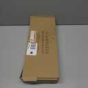 NURADA Flameless Candles, Acrylic LED Pillar Candles Battery Operated with Remote and Timer for Romantic Ambiance and Home Table Bathroom Decor, Pack of 5 (D 3"H 4" 5" 6" 8" 8") (Red)